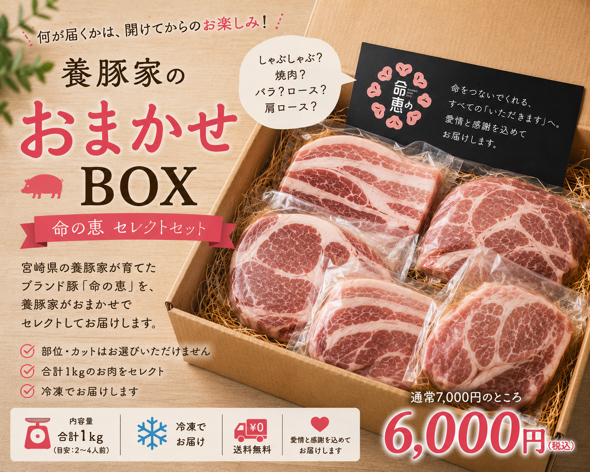 小野友也が選ぶお楽しみBOX